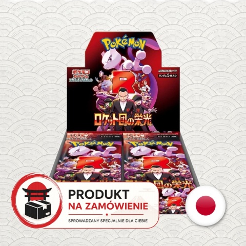 Pokémon TCG Japoński Booster Box - Glory of Team Rocket (sv10) - na zamówienie