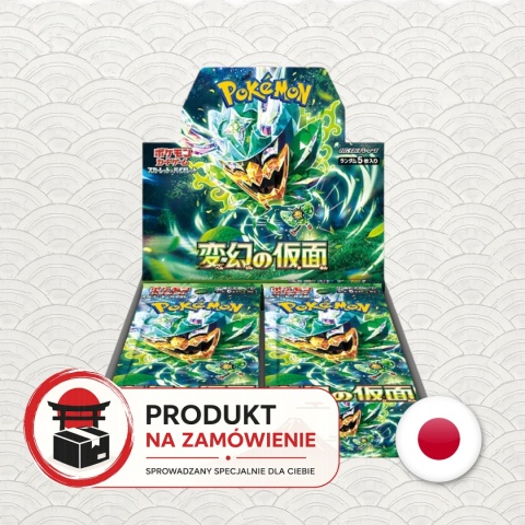 Pokémon TCG Japoński Booster Box - Mask of Change (sv6) - na zamówienie