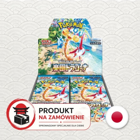 Pokémon TCG Japoński Booster Box - Paradise Dragona (sv7a) - na zamówienie