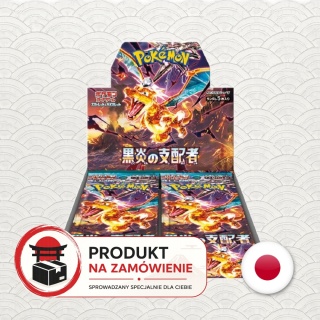 Pokémon TCG Japoński Booster Box - Ruler of the Black Flame (sv3) - na zamówienie