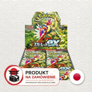 Pokémon TCG Japoński Booster Box - Scarlet EX (sv1S) - na zamówienie