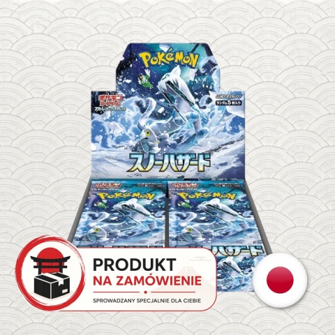 Pokémon TCG Japoński Booster Box - Snow Hazard (sv2P) - na zamówienie