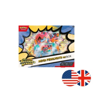 Pokémon TCG Angielski Mega Feraligatr EX Box - Ascended Heroes