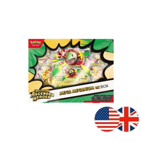 Pokémon TCG Angielski Mega Meganium EX Box - Ascended Heroes