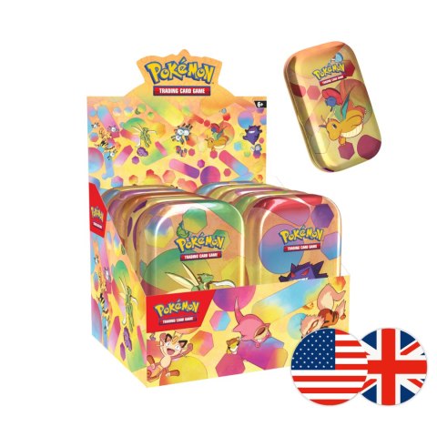 Pokémon TCG Angielski Mini Tin Display - 151