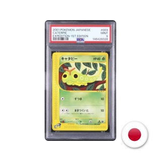 Pokémon TCG Expedition 003/128 - Caterpie PSA 9 (1st ed.)