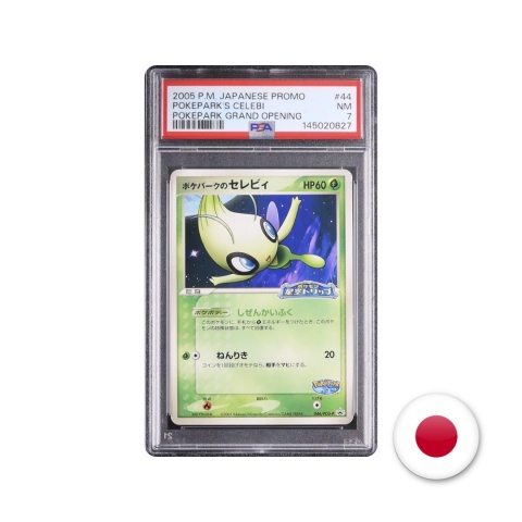 Pokémon TCG Pokepark Promo 044/PCG-P - Pokepark's Celebi PSA 7