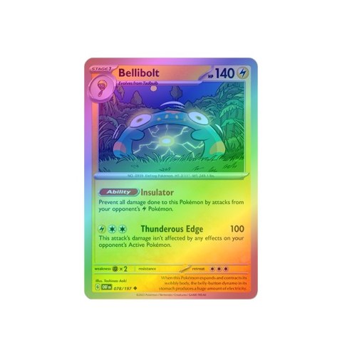 Bellibolt 078/197 - Reverse Holo Bellibolt 078/197 - Reverse Holo