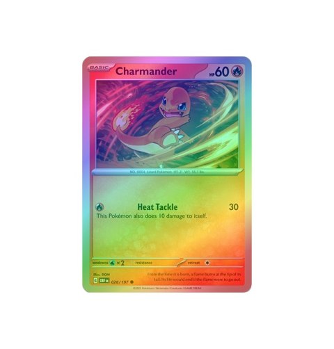 Charmander 026/197 - Reverse Holo