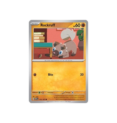 Rockruff 116/197 Rockruff 116/197