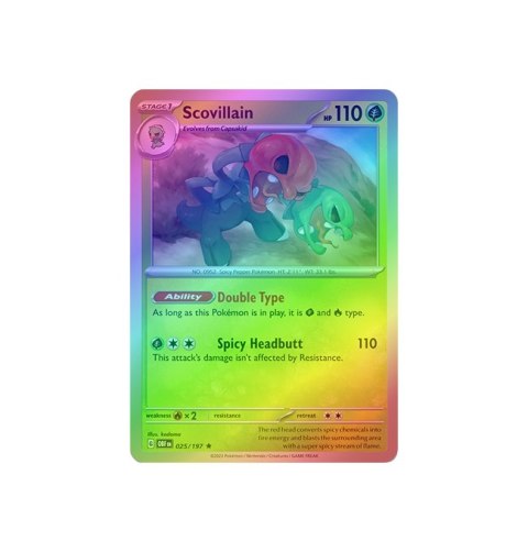 Scovillain 025/197 - Reverse Holo Scovillain 025/197 - Reverse Holo