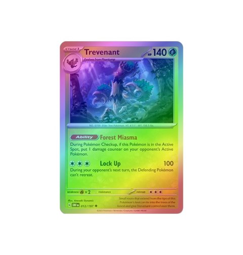Trevenant 012/197 - Reverse Holo