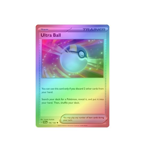 Ultra Ball 196/198 - Reverse Holo Ultra Ball 196/198 - Reverse Holo