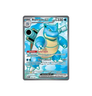 Blastoise EX 184/165