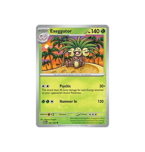 Exeggutor 103/165 Exeggutor 103/165