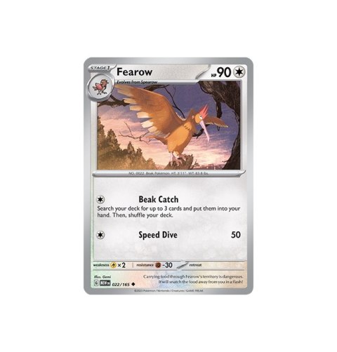 Fearow 022/165 Fearow 022/165
