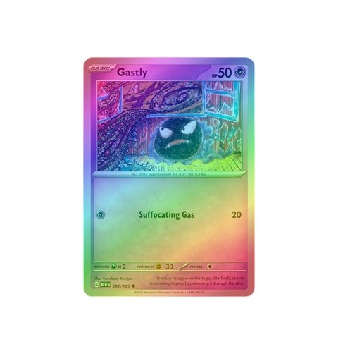 Gastly 092/165 - Reverse Holo