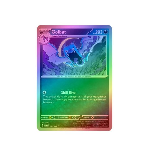 Golbat 042/165 - Reverse Holo