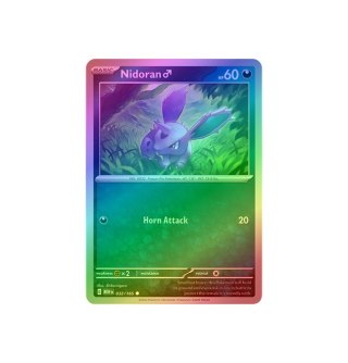 Nidoran 032/165 - Reverse Holo