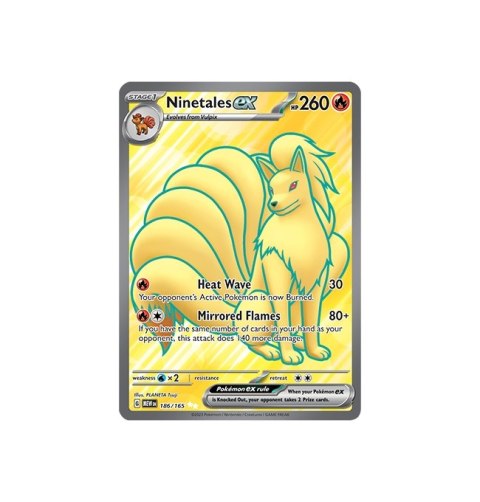 Ninetales EX 186/165