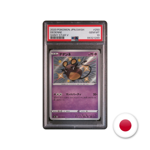 Pokémon TCG S4A 250/190 - Dedenne PSA 10 Pokémon TCG S4A 250/190 - Dedenne PSA 10