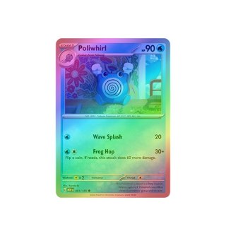 Poliwhirl 061/165 - Reverse Holo