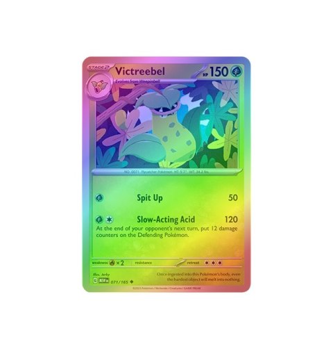 Victreebel 071/165 - Reverse Holo Victreebel 071/165 - Reverse Holo
