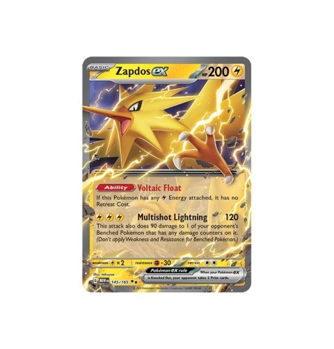 Zapdos EX 145/165 Zapdos EX 145/165