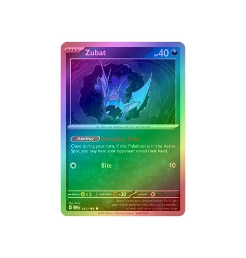 Zubat 041/165 - Reverse Holo Zubat 041/165 - Reverse Holo