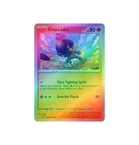 Charcadet 026/182 - Reverse Holo Charcadet 026/182 - Reverse Holo
