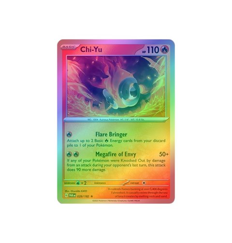Chi-Yu 029/182 - Reverse Holo Chi-Yu 029/182 - Reverse Holo