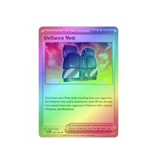 Defiance Vest 162/182 - Reverse Holo