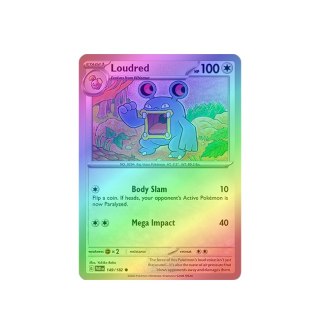 Loudred 149/182 - Reverse Holo