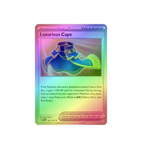 Luxurious Cape 166/182 - Reverse Holo Luxurious Cape 166/182 - Reverse Holo