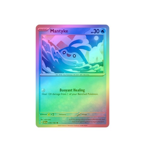 Mantyke 039/182 - Reverse Holo Mantyke 039/182 - Reverse Holo