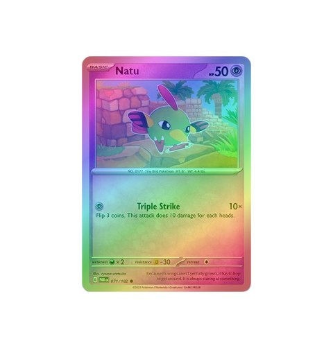 Natu 071/182 - Reverse Holo Natu 071/182 - Reverse Holo