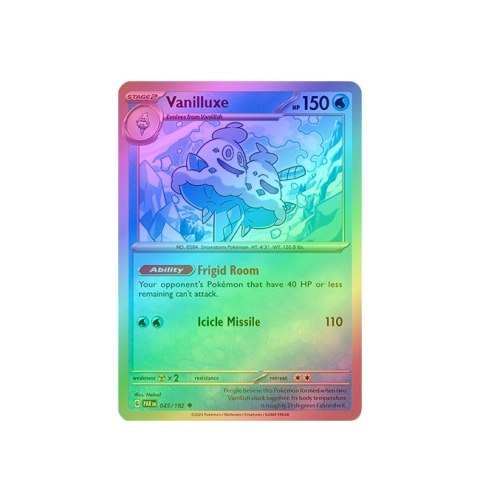 Vanilluxe 045/182 - Reverse Holo Vanilluxe 045/182 - Reverse Holo
