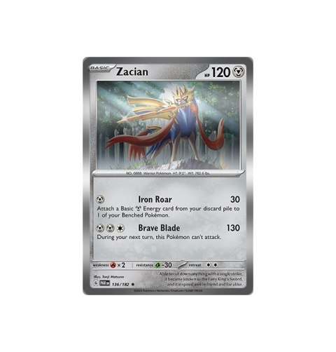 Zacian 136/182 Zacian 136/182