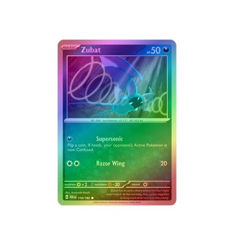 Zubat 110/182 - Reverse Holo Zubat 110/182 - Reverse Holo