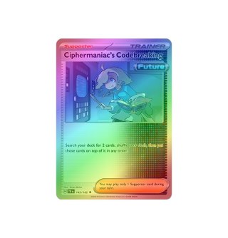 Ciphermaniac's Codebreaking 145/162 - Reverse Holo