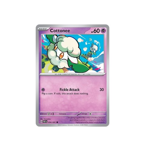 Cottonee 034/091 Cottonee 034/091