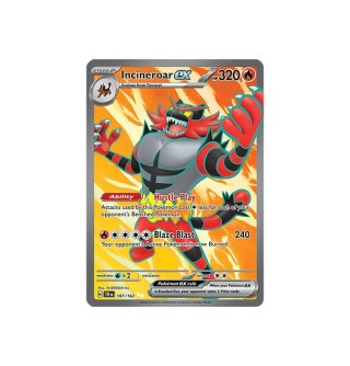 Incineroar EX 187/162