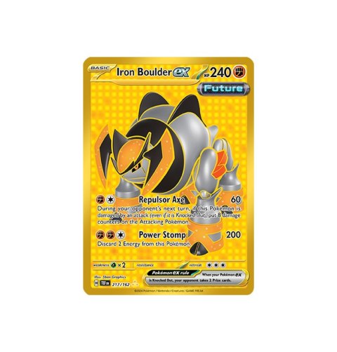 Iron Boulder EX 217/162 Iron Boulder EX 217/162