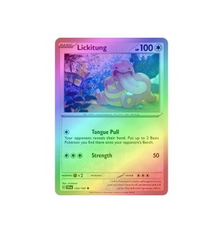 Lickitung 124/162 - Reverse Holo