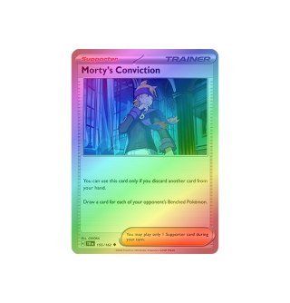 Morty's Conviction 155/162 - Reverse Holo
