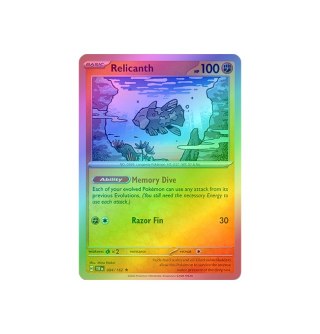 Relicanth 084/162 - Reverse Holo