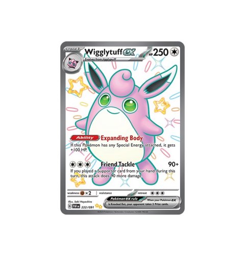 Wigglytuff EX 222/091 Wigglytuff EX 222/091