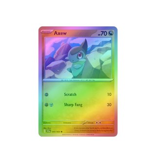 Axew 044/064 - Reverse Holo