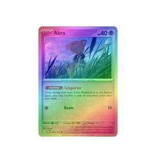 Abra 080/167 - Reverse Holo