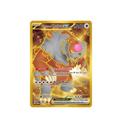 Bloodmoon Ursaluna EX 222/167 Bloodmoon Ursaluna EX 222/167